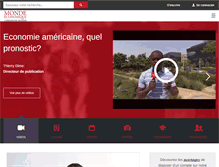 Tablet Screenshot of monde-economique.ch